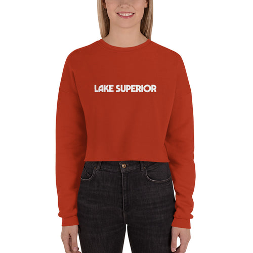 Lake Superior - Crop Sweatshirt