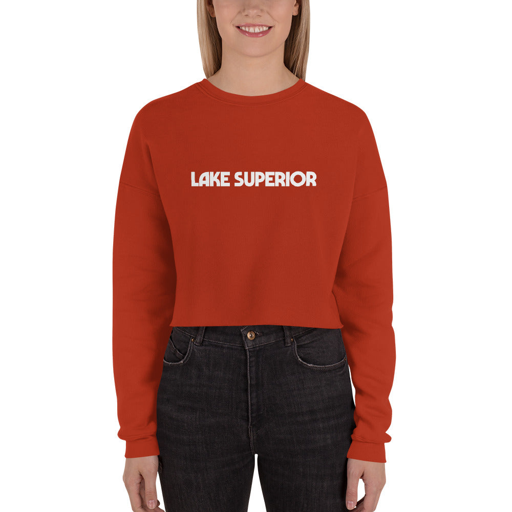 Lake Superior - Crop Sweatshirt